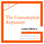 The Cosmological Argument. Apologetic Study. Learn more.